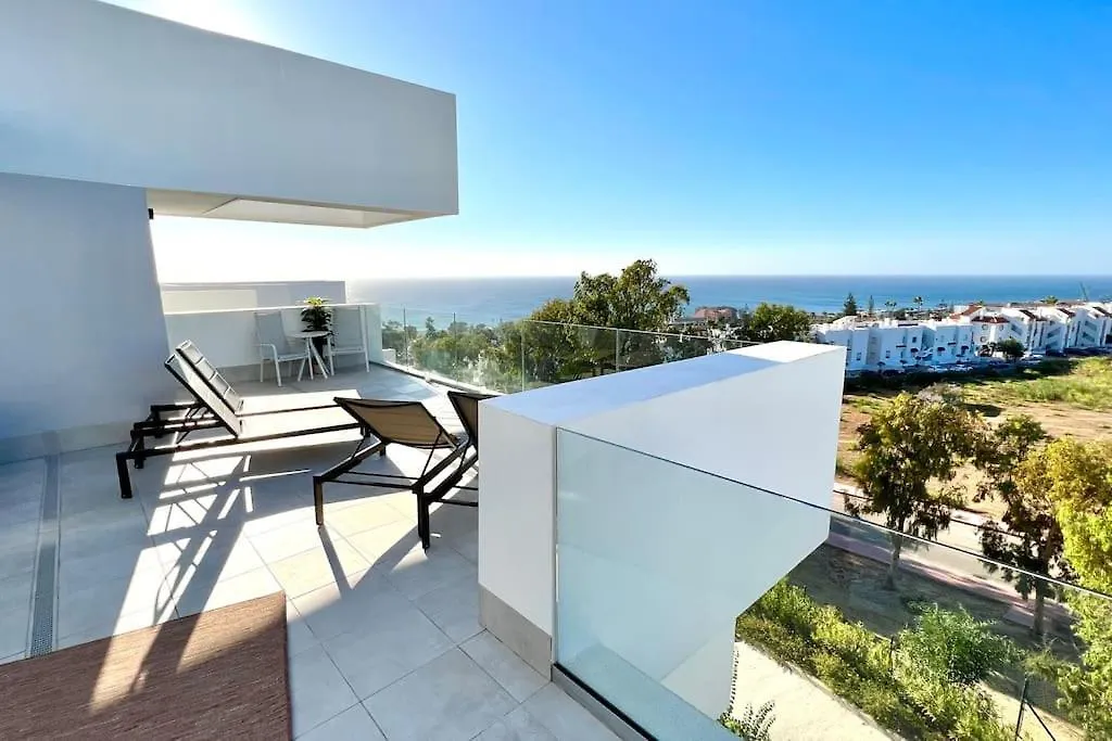 Apartmán Precioso Atico Con Increibles Vistas Al Mar Manilva Španělsko