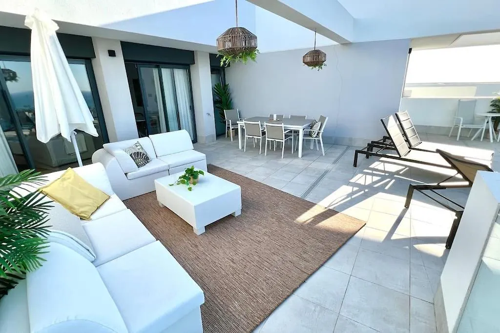 Apartmán Precioso Atico Con Increibles Vistas Al Mar Manilva 0*,